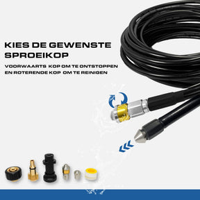 Sewer hose 15L for Kärcher, Parkside, Lidl, Aldi and more | With rotating head